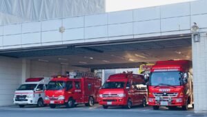 消防署の風景