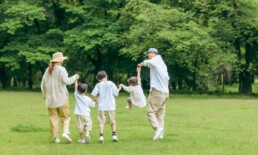 家族団欒の様子